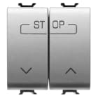 GEWISS - GEWGW14160F DOPPIO PULSANTE 2M 1P NA 16A TITANIO
