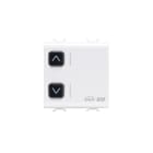 GEWISS - GEWGW15797 ATTUATORE PER TAPPARELLE - 1 CANALE - 6A - KNX - 2 MODULI - BIANCO SATINATO - CHORUSMART