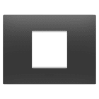 GEWISS - GEWGW16002DB PLACCA EGO 2M NERO SATINATO
