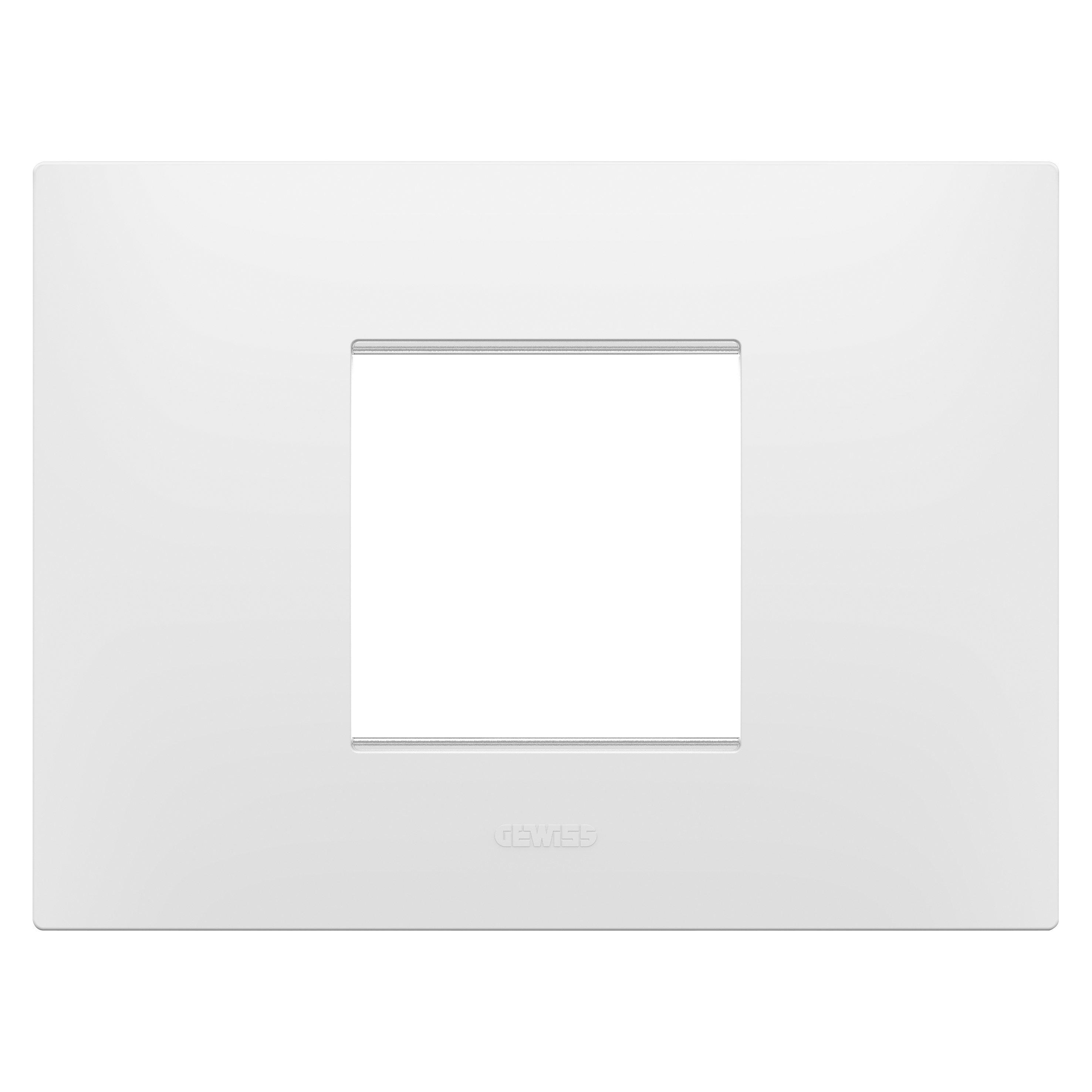 GEWISS - GEWGW16002PW PLACCA EGO 2M BIANCO SATINATO