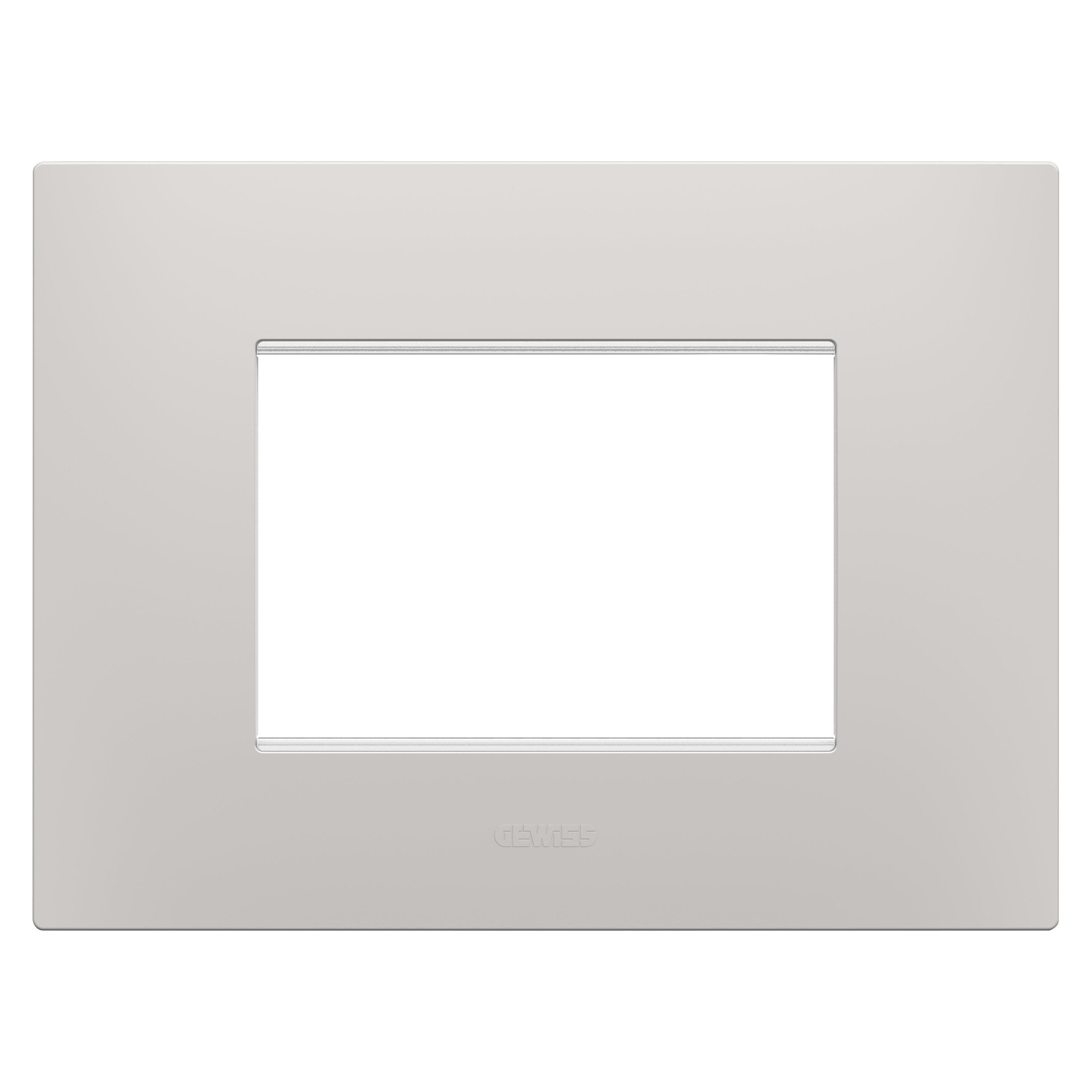 GEWISS - GEWGW16003CY PLACCA EGO 3M ARGILLA