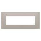 GEWISS - GEWGW16007DS PLACCA EGO 7M DARK SAND