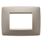 GEWISS - GEWGW16103TC PLACCA ONE - IN TECNOPOLIMERO - 3 POSTI - CANAPA - CHORUSMART