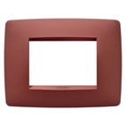 GEWISS - GEWGW16103VR PLACCA ONE 3P RUBINO