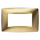 GEWISS - GEWGW16104MO PLACCA ONE 4P ORO