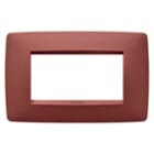 GEWISS - GEWGW16104VR PLACCA ONE 4P RUBINO