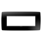 GEWISS - GEWGW16106TN PLACCA ONE 6M NERO TONER