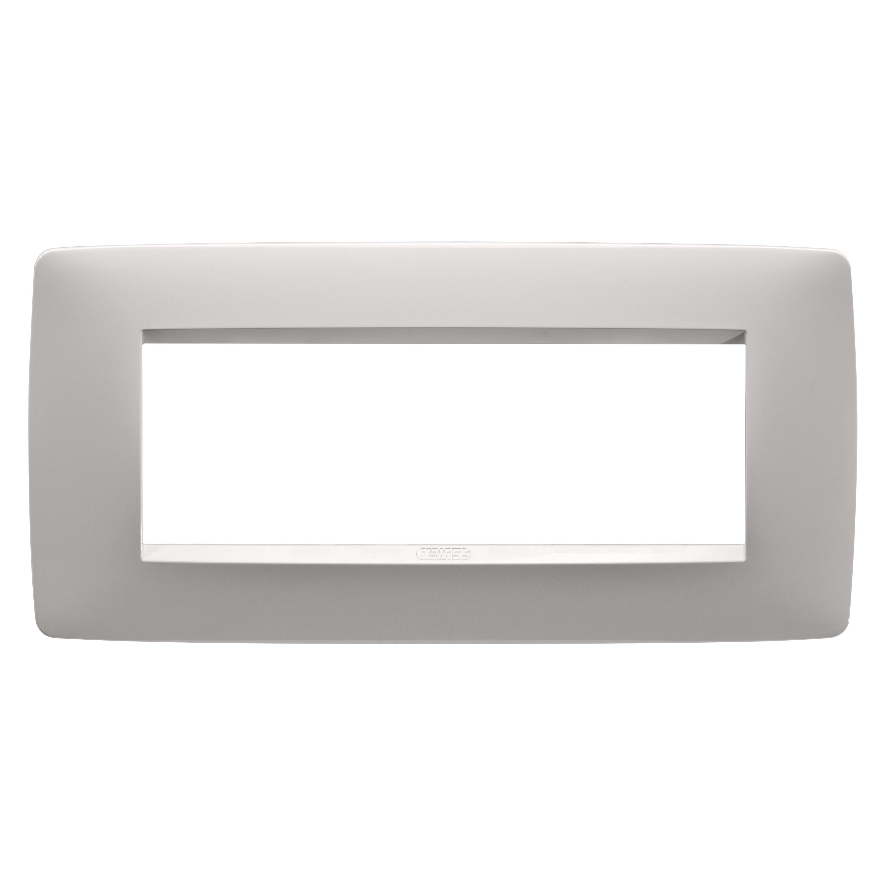 GEWISS - GEWGW16106VL PLACCA ONE 6M NATURAL BEIGE SATINATO