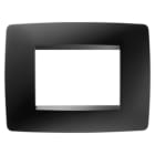 GEWISS - GEWGW16106VN PLACCA ONE 6M NERO SATINATO
