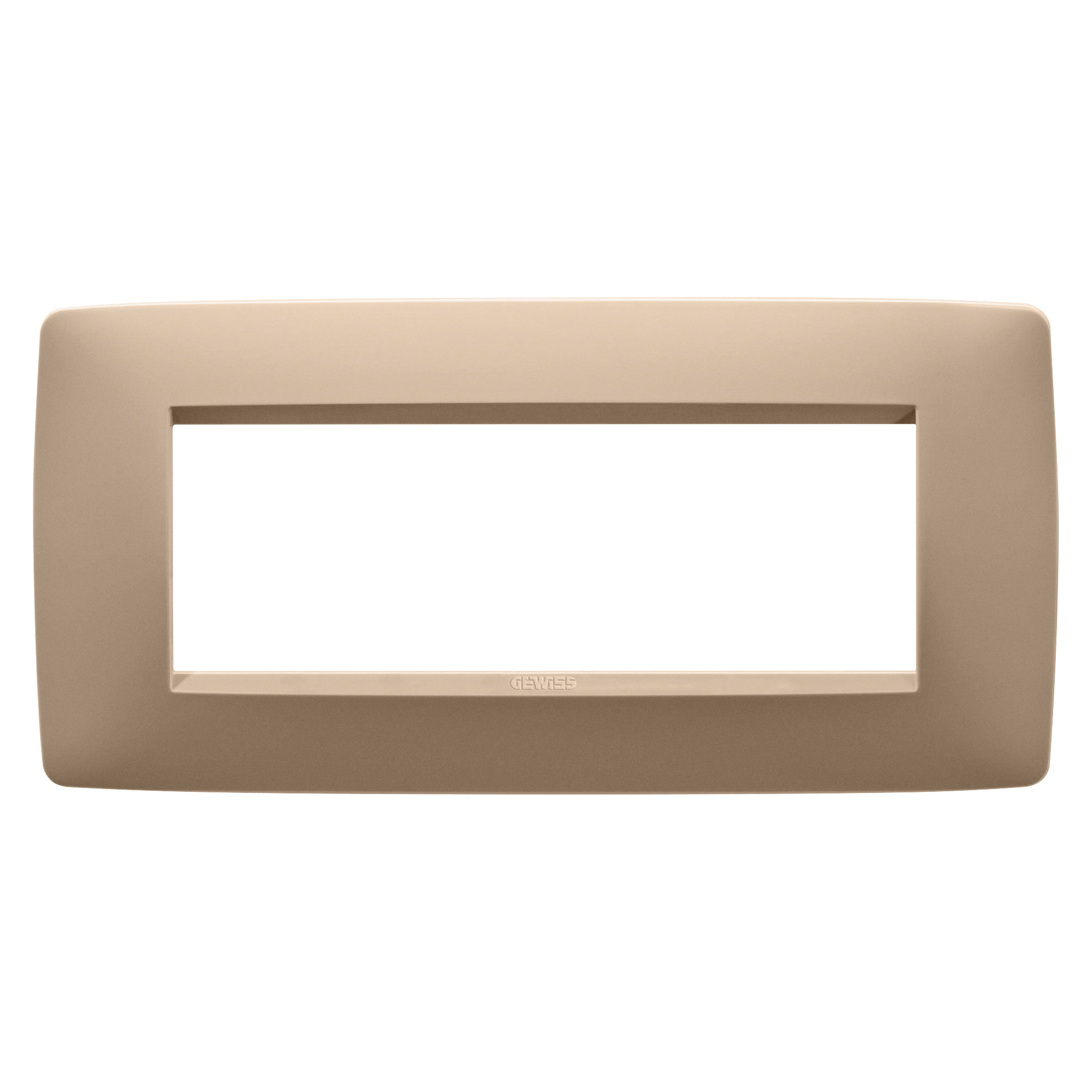 GEWISS - GEWGW16106VX PLACCA ONE 6M RAME CHIARO