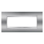 GEWISS - GEWGW16206MC PLACCA LUX 6P CROMO