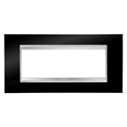 GEWISS - GEWGW16206TN PLACCA LUX 6M NERO TONER