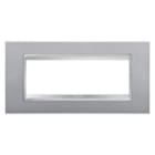 GEWISS - GEWGW16206VT PLACCA LUX 6M TITANIO