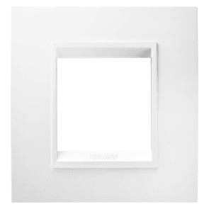 GEWISS - GEWGW16222YB PLACCA LUX INT.2M MONOCHROME BIANCO