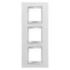 GEWISS - GEWGW16227TB PLACCA LUX INT.2+2+2M V.BIANCO