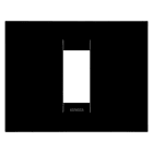 GEWISS - GEWGW16401TN PLACCA GEO - IN TECNOPOLIMERO - 1 POSTO - NERO TONER - CHORUSMART