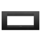 GEWISS - GEWGW16406VN PLACCA GEO 6M NERO SATINATO