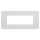 GEWISS - GEWGW16406VW PLACCA GEO 6M BIANCO SATINATO