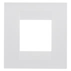 GEWISS - GEWGW16422TB PLACCA GEO INTERNATIONAL - IN TECNOPOLIMERO - 2 POSTI - BIANCO - CHORUSMART