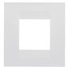 GEWISS - GEWGW16422TB PLACCA GEO INTERNATIONAL - IN TECNOPOLIMERO - 2 POSTI - BIANCO - CHORUSMART