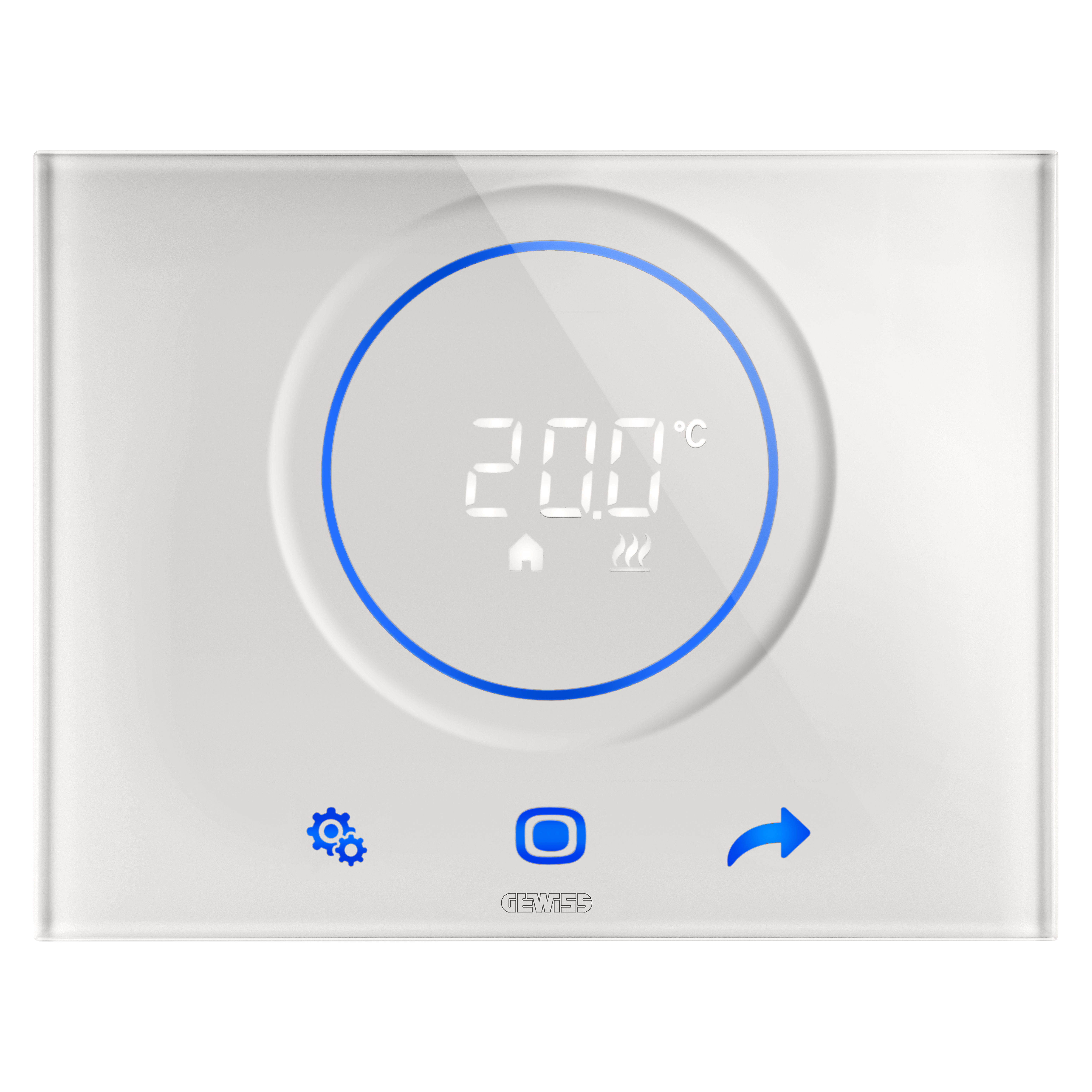 GEWISS - GEWGW16970CL TERMOSTATO ICE WIFI DA PARETE NAT.BEIGE