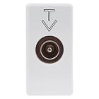 GEWISS - GEWGW20382 PRESA TV PASS.ATT.10DB C.M.9,5MM SY/WT