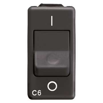 GEWISS - GEWGW21435 INTERRUT.AUT.MAG.1P+N C10 3KA 230V SY/BK