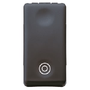 GEWISS - GEWGW21520 PULSANTE 1P DOPPIO NA 10A SY/BK