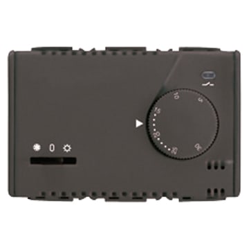 GEWISS - GEWGW21852 TERMOSTATO ELET.COMMUTATORE E/I SY/BK