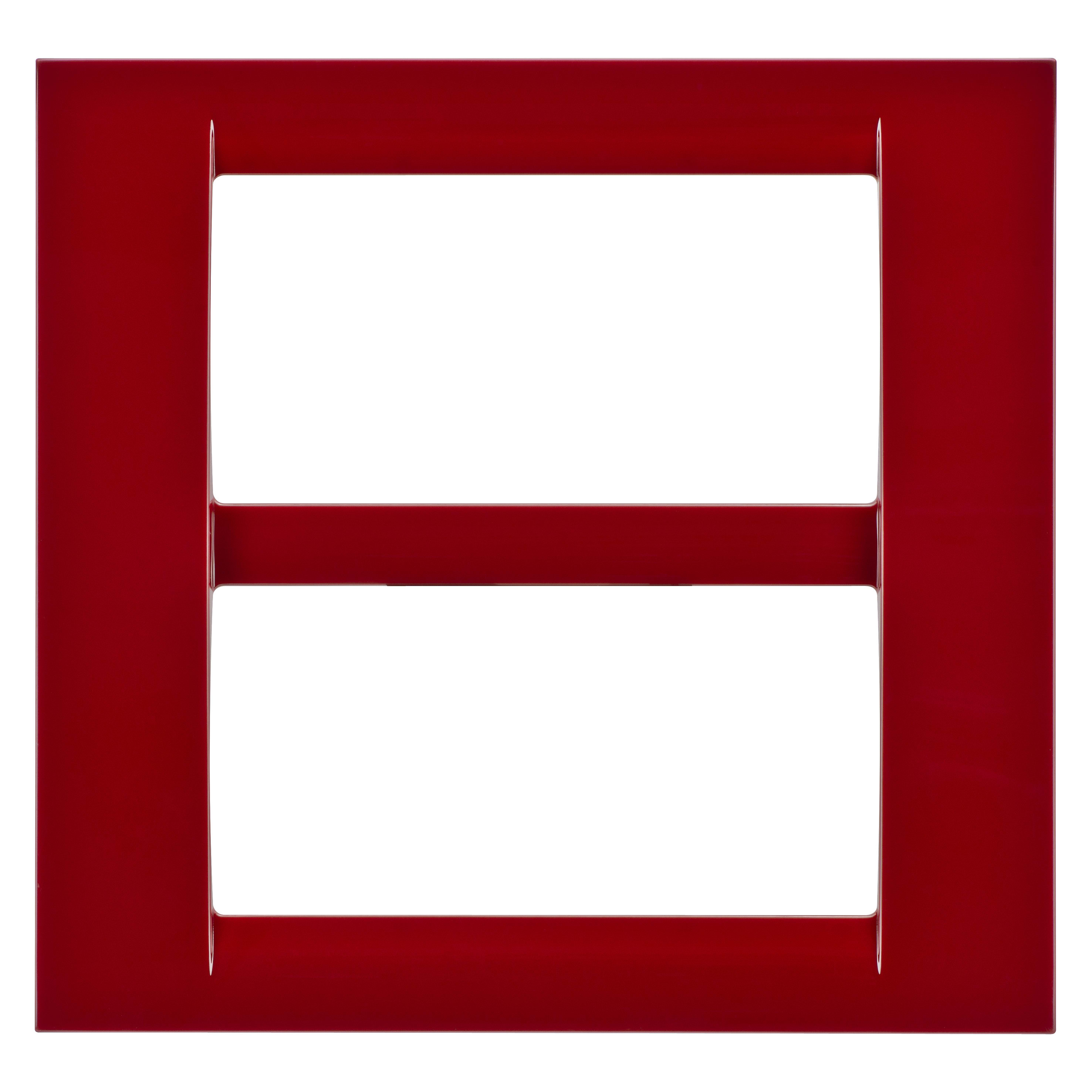 GEWISS - GEWGW22137 PLACCA 8M AMARANTO SYSTEM VIRNA