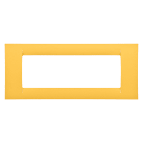 GEWISS - GEWGW22186 PLACCA 6M GIALLO MAIS SYSTEM VIRNA