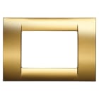 GEWISS - GEWGW22263 PLACCA 3M ORO ANTICO SYSTEM VIRNA