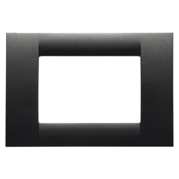 GEWISS - GEWGW22293 PLACCA 3M ARDESIA METALLIZ.SYSTEM VIRNA