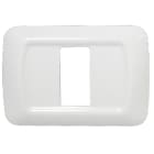 GEWISS - GEWGW22501 PLACCA 1M BIANCO NUVOLA TOP SYSTEM