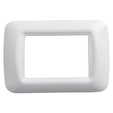 GEWISS - GEWGW22503 PLACCA 3 POS.BIANCO NUVOLA TOP SYSTEM