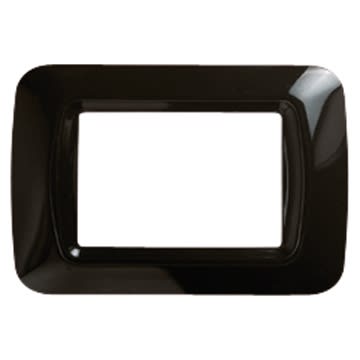 GEWISS - GEWGW22513 PLACCA 3M NERO TONER TOP SYSTEM