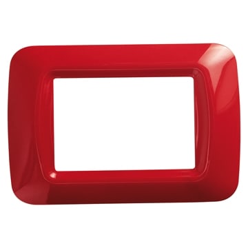 GEWISS - GEWGW22523 PLACCA 3M ROSSO GERANIO TOP SYSTEM