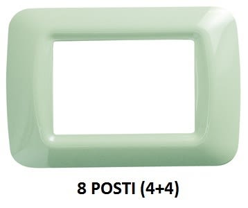 GEWISS - GEWGW22547 PLACCA 8M VERDE VENEZIA TOP SYSTEM