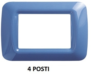GEWISS - GEWGW22564 PLACCA 4M AZZURRO CIELO TOP SYSTEM