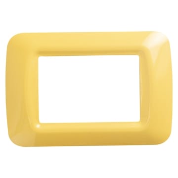 GEWISS - GEWGW22583 PLACCA 3M GIALLO MAIS TOP SYSTEM