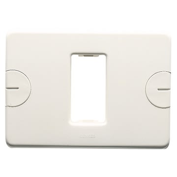 GEWISS - GEWGW24001 PLACCA 1M BIANCO COMPACT