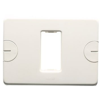 GEWISS - GEWGW24001 PLACCA 1M BIANCO COMPACT