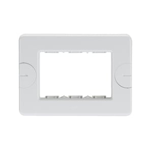 GEWISS - GEWGW24003 PLACCA 3M BIANCO COMPACT