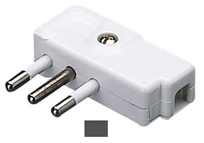 GEWISS - GEWGW28010 SPINA 90 2P+T 16A 250V GRIGIO
