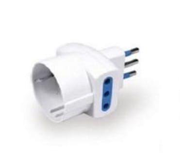 GEWISS - GEWGW28416 ADATTATORE MUL.2P+T 10A 2U.16A U.ITA/TE