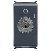 GEWISS - GEWGW30032 PULSANTE BIP.NA 10A CON CHIAVE