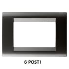 GEWISS - GEWGW32006 PLACCA 6M ARDESIA METALLIZZ.PLAYBUS