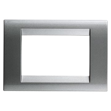 GEWISS - GEWGW32013 PLACCA 3M TITANIO METALLIZZ.PLAYBUS
