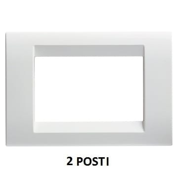 GEWISS - GEWGW32022 PLACCA 2M BIANCO NUVOLA PLAYBUS