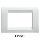 GEWISS - GEWGW32024 PLACCA 4M BIANCO NUVOLA PLAYBUS